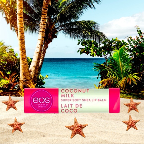eos -EVOLUTION OF SMOOTH, COCONUT MILK SHEA LIP BALM! SUPER SOFT GLOSS! (.14oz) - Picture 4 of 16